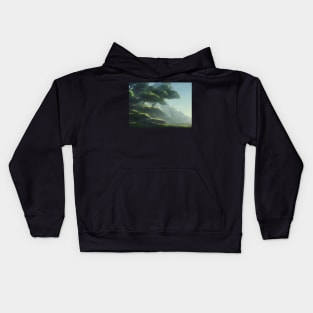 landscape pictures for wall countryside Kids Hoodie